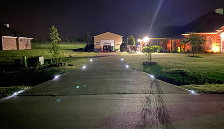 solar road stud markers