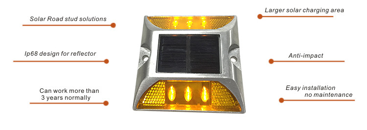 Vialetas Solares Aluminio NK-RS-D1