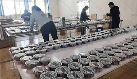 solar powered marker lights in production